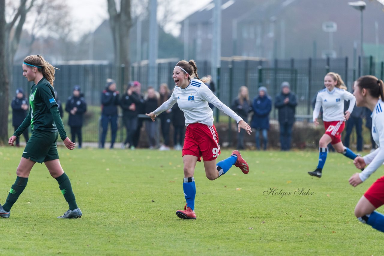 Bild 158 - B-Juniorinnen HSV - VfL Wolfsburg : Ergebnis: 2:1